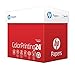 HP Printer Paper | 8.5 x 11 Paper | ColorPrinting 24 lb | 6 Pack Case - 2400 Sheets | 97 Bright |Made in USA - FSC Certified | 202040C