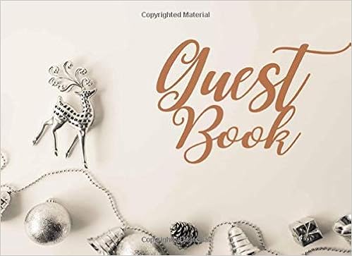 Guest Book Lined Blank Guest Book For Wedding Other Celebration