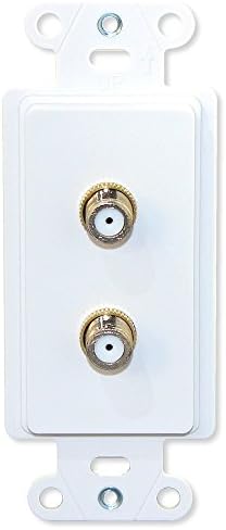 Advanced Dynamics ADSWP2 White Splitter Or Wallplate Pro Insert - White