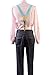 Ya-cos Cosplay Shirt Suspender Rei/Juuzou/Juzo Suzuya Costume Full Set Attire Outfit Pink