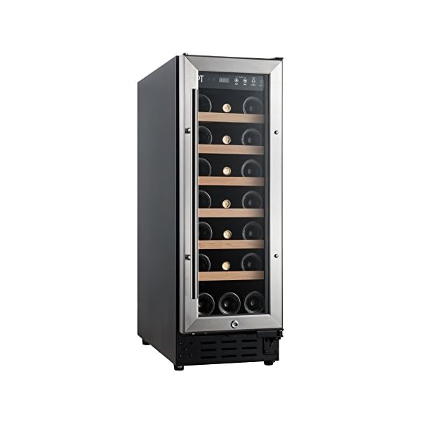 WC-2193W-Under-Counter-Wine-Beverage-Cooler-with-Wooden-Shelves-21-bottles-Commercial-Grade