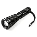 Elite Tactical Pro 200 Series Tactical Flashlight - Best, Brightest & Most Powerful 1000 Lumen Military Grade Rechargeable LED CREE Searchlight w/ Zoom For Self & Home Defense - Waterproof - Black
