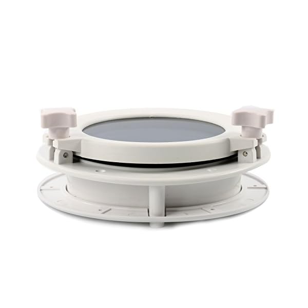 Amarine-made-Boat-Yacht-Round-Opening-Portlight-Porthole-8-Replacement-Window-Port-Hole-ABS-Clear-Tempered-Glass