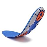 Gel Sports Insoles by WinnBase, Athletic Shoe Inserts for Work Boots and Running Shoes (Men's Sizes 8-13/Women's Size 5-10), 1 Pair