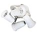 MUMENG E26 E27 4 Socket Adapter E27 LED Light Bulb Converts 1 Socket into 4 - Use for Standard Socket E27 LED Bulbs Universal Head 360 Degrees Adjustable, 180 Degree Bending