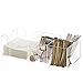 5 Compartment Modern Acrylic Coffee Accessories Caddy/Tabletop Paper Napkin Dispenser Rack