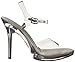 Ellie Shoes Women's 502 Brook Clear Dress Sandal, Clear, 8 M US