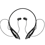 eCandy Wireless Bluetooth 4.0 Noise Cancelling Sport Headset - Black