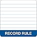 Adams Record Ledger, 7.63 x 9.63 Inches, Black Cover with Maroon Spine, 300 Pages (ARB79R300)