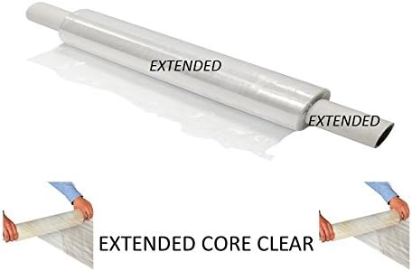 1 x Strong Quality Clear Pallet Stretch Shrink Wrap Roll Packing Wrapping 200m