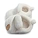 Witspace Newborn Infant Baby Boys Girls Winter Warming Booties Toddler Kids Soft Sole Prewalker Shoes (0-6 Months, White)