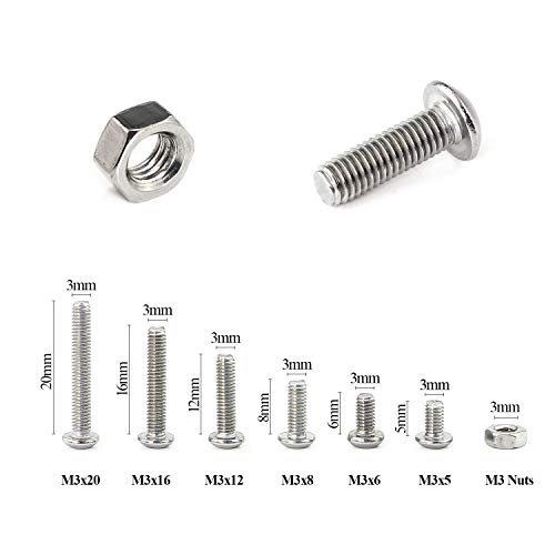 3 Sutemribor+320Pcs+Stainless+Button+Assortment