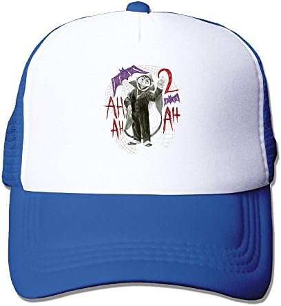 Count Von Count B&amp;W Sketch Drawing Hiking Unisex Twill Cotton Baseball Cap Vintage Adjustable Dad Hat RoyalBlue