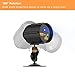 Tonha RG-LEDB-J01 3D Rotating Projection Lamp Projector Light | 20 Moving Christmas Patterns for Indoor Outdoor Use | Remote Control | Waterproof | 5m Cable | 15m Max Distance, Stars, Laser