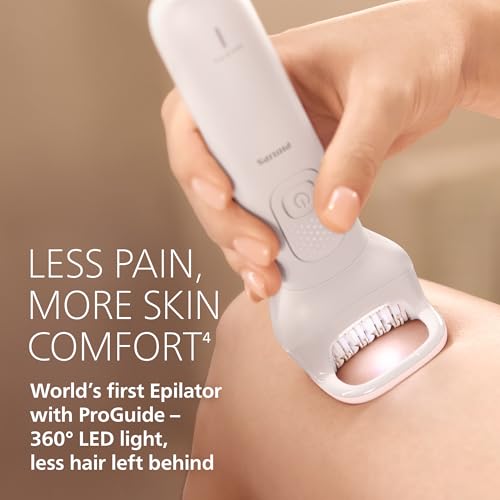 Philips Beauty Set - All-In-One Set for Body, Face, Bikini and Feet, Cordless Wet and Dry Use, for Hair Removal, Body and Skincare, Epilator, Shaver and Trimmer for Women, 12 Accessories, BRE749/00
