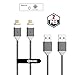 540°Rotation 3in1 Magnetic Charging Cable, NetDot 6.6ft 3 Pack Gen15 Magnetic Phone Charger and Magnetic Charger for Micro USB, USB-C/Type C and i-Product