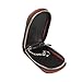 Leather Car Smart Key Chain Universal Key Holder Bag Black Zipper Case Cover Wallet Bag Shell Fob Ring (Bentley)