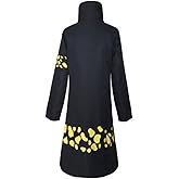 GWOKDAN Anime Cosplay Costume Black Robe Cape Cosplay Kimono Halloween Outfit
