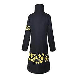 GWOKDAN Anime Cosplay Costume Black Robe Cape