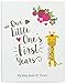 Ronica Memory Book for Baby Girl or Boy, Photo Album, Easy to Use Keepsake Scrapbook, Modern Keepsake for New Parents to Record Photos and Milestones