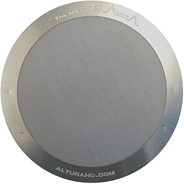 Altura La malla: filtro premium para cafeteras Aeropress + libro  electrónico gratuito con recetas, consejos y más, acero inoxidable, lavable  y reutilizable : Amazon.com.mx: Hogar y Cocina