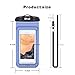 [2 Packs] Bfull Waterproof Phone Case With Dual Waterproof Measures, Universal Cell Phone Dry Bag Pouch for Outdoor Activities for Devices up to 6.0’’ (Blue)