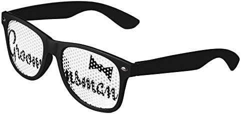 LogoLenses Wedding Groomsman Classic Sunglasses Black