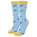 HAPPYPOP Funny Socks for Women Girls Bee Socks, Bee Gifts for Women Bumble Bee Gifts, Yellow Socks Cute Socks Insect Socks