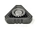Mechforce - Deltacore Long Fidget Hand Spinner, Stainless Steel, Stonewashed