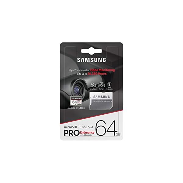 Samsung PRO Endurance 64 GB microSDXC UHS-I U3 100 MB/s Video Monitoring Memory Card with Adapter (MB-MJ64GA) – Bild 6