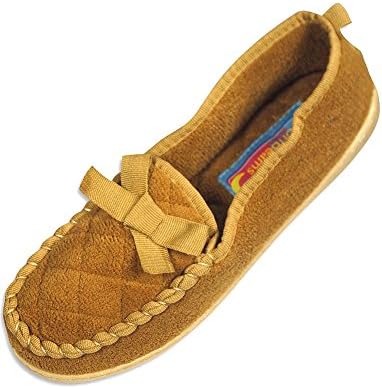 Moon Beams - Ladies Moccasin Slipper, Tan 32207-11B(M)US