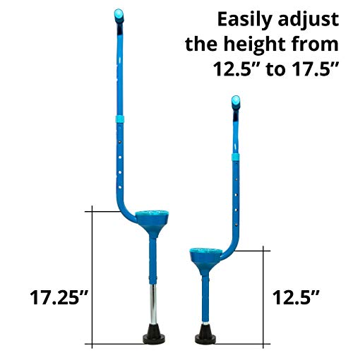 image for Flybar Maverick Walking Stilts for Kids Ages 5 +, Weights Up to 190 Lb