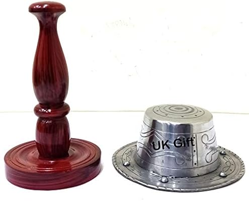 Mini Casco Medieval Con Soporte Para Decoracion Del Hogar Regalo