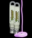 Glominex Invisible Day Glow in the Dark Paint - 1 oz Tube - Purple