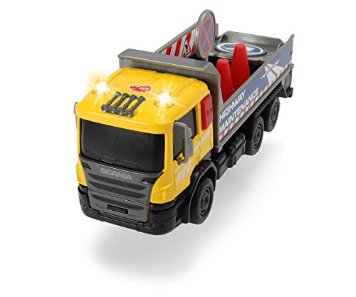 Dickie Toys Scania City Team, Müllauto, Müllwagen, Lastwagen, Müllabfuhr Kinder, 17 cm, 3-sort. – Bild 3