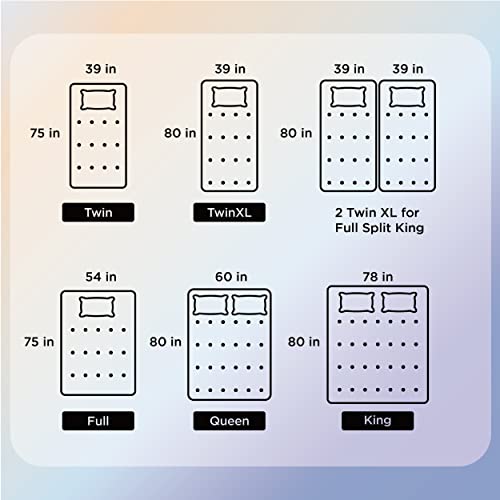 Bedsure Heated Mattress Pad King Size Dual Control Electric Mattress