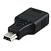 Cable N Wireless USB A Female to Mini USB B 5 Pin Male Adapter Converter
