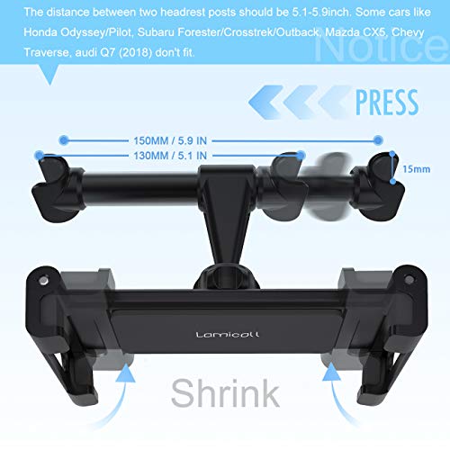 3 Tablet+Headrest+Mount+Lamicall+Holder