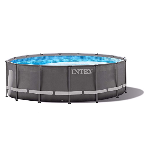 Intex 15 Foot x 48 Inch Ultra Frame Above Ground Swimming Pool Set | 28343EH