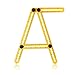 Skillink ATT-2 Template Tool Angle Ruler, Measurement Tool, Multi-Angle Measuring Ruler Perfect for Builders/Handymen/Craftsmen/Engineers/Weekend Warriors and DIY-ERS