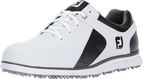 Men's Footjoy Pro/SL Golf Shoe White/Black (10.5 M US)