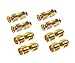 BeElion(TM) 8-Pack 4Pairs SMA Male(Female) to Male(Female) Jack RF Coaxial Adapter Connector,4x SMA Male to SMA Male Plug,4x SMA Female to SMA Female Plug