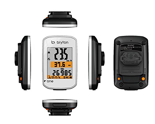 Bryton Rider One GPS Cycling Computer (2.0", Rider One C (White) - with Cadence ANT+/BLE)