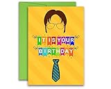 The Office Birthday Card Dwight Schrute It Is Your Birthday 5x7 inches w/Envelope