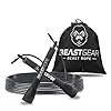 Beast Gear Springtouw voor volwassenen – Fitness Speed Rope – indoor / outdoor springtouw voor uithoudingsvermogen…