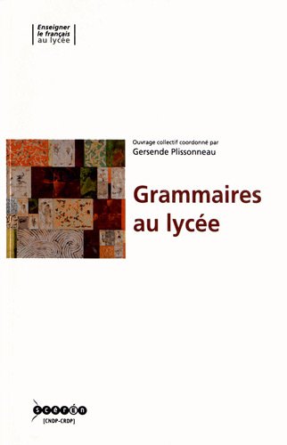 Grammaires au lycée