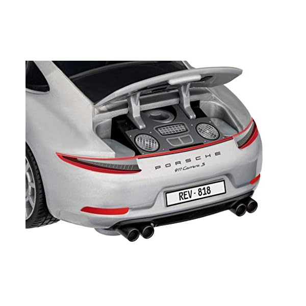 Revell 818 00818 Porsche 911 Polizei Automodell Bausatz 1:20, Länge ca. 23,8 cm – Bild 7