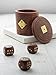 Wooden Dice Shaker Dice Cup for Family Includes 5 Wooden Dice