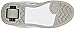 Heelys Split Chrome Skate Shoe (Toddler/Little Kid/Big Kid), Silver, 4 M US Big Kid