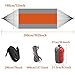Yeeco Double Camping Hammock, Portable Lightweight Nylon Parachute Hammock with Mosquito Net and Tree Straps Camping Hanging Bed for Outdoor Camping Hiking Travel Yard Backpackingthumb 1